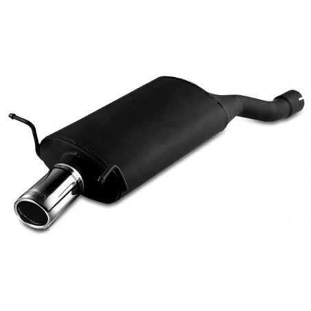 Scarico sportivo Bmw E46 compact (2002-2005) - rotondo Ø70 (Cod. U-102-115/70rs)