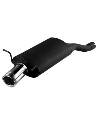 Scarico sportivo Bmw E46 compact (2002-2005) - rotondo Ø90 (Cod. U-102-115/90rs)