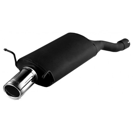 Scarico sportivo Bmw E46 compact (2002-2005) - rotondo Ø90 (Cod. U-102-115/90rs)