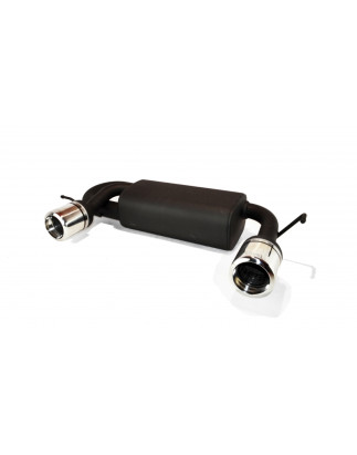 Scarico sportivo Audi TT Quattro typ 8N (1998-2006) - rotondo Ø90 (Cod. U-PcEg101-308-16-1)