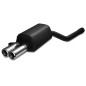 Scarico sportivo Bmw E60/E61 (2003-2010) - rotondo Ø80 (Cod. U-102/220-07-1)