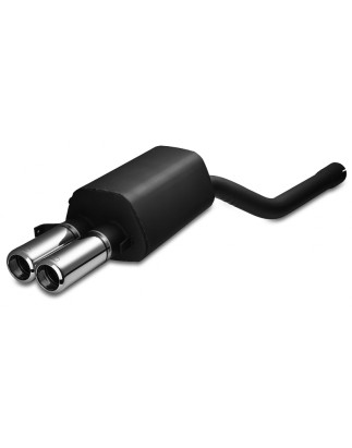 Scarico sportivo Bmw E60/E61 (2003-2010) - rotondo Ø80 (Cod. U-102/220-07-1)