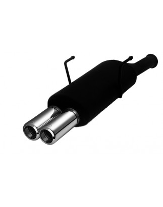 Scarico sportivo Citroen Saxo (1996-2003) - rotondo Ø80 (Cod. U-GJIK104-201/07-2)