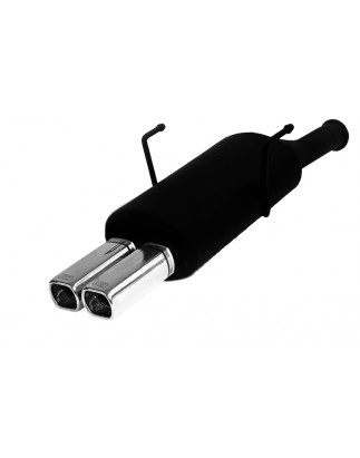 Scarico sportivo Citroen Saxo (1996-2003) - rettangolare 80×65 (Cod. U-104-201/12-1)