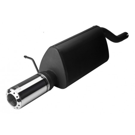 Scarico sportivo Dacia Logan (2005-2012) - rotondo Ø80 (Cod. U-131-101)