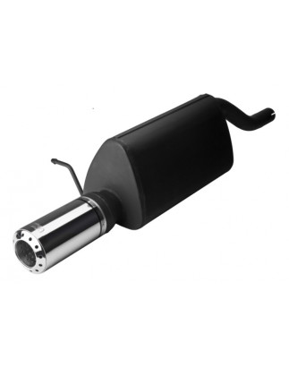 Scarico sportivo Dacia Logan (2005-2012) - rotondo Ø80 (Cod. U-131-101)