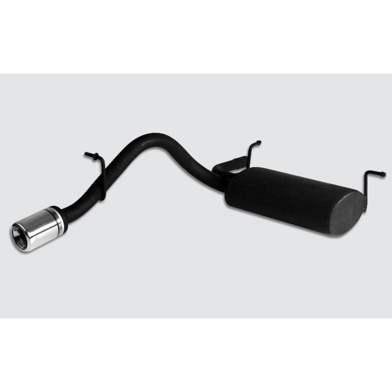 Scarico sportivo Daewoo Matiz (1998-2008) - rotondo Ø80 (Cod. U-105-105)