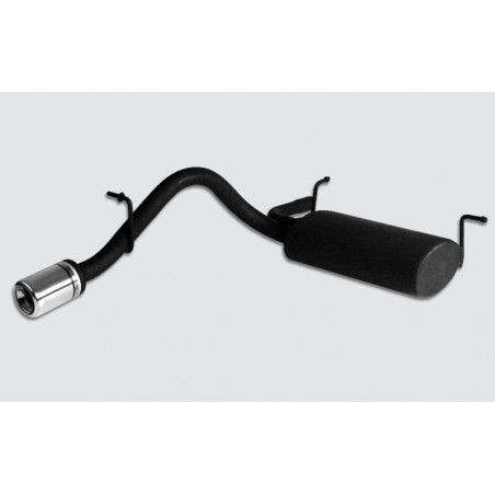Scarico sportivo Daewoo Matiz (1998-2008) - rotondo Ø80 (Cod. U-105-105)