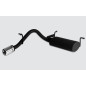Scarico sportivo Daewoo Matiz (1998-2008) - rotondo Ø80 (Cod. U-105-105)