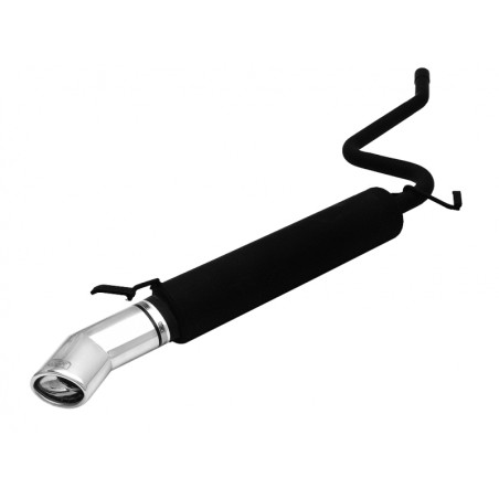 Scarico sportivo Fiat Cinquecento (1992-1998) - ovale 95×65 (Cod. U-107-102-10)