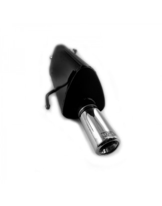 Scarico sportivo Fiat Grande Punto (2005-2009) - rotondo Ø80 (Cod. U-l4tg107-111/07-2)