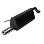 Scarico sportivo Fiat Grande Punto (2005-2009) - ovale 95×65 (Cod. U-107-111-10gp)