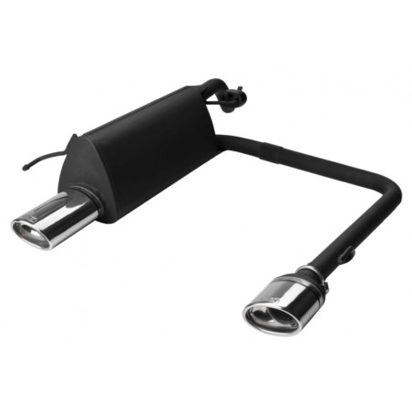Scarico sportivo Fiat Grande Punto (2005-2009) - rotondo Ø80 (Cod. U-107-311)