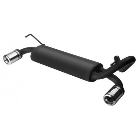 Scarico sportivo Fiat Panda 4x4 (2003-2012) - rotondo Ø80 (Cod. U-107-312)