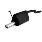 Scarico sportivo Fiat Punto II (1999-2005) - ovale 95×65 (Cod. U-107-105-10)