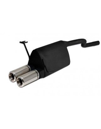 Scarico sportivo Fiat Punto II (1999-2005) - rotondo Ø80 (Cod. U-107-205/07-2)