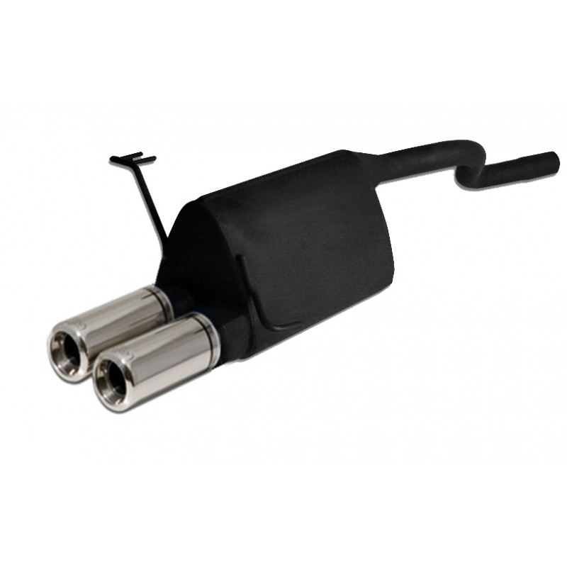 Scarico sportivo Fiat Punto II (1999-2005) - rotondo Ø80 (Cod. U-107-205/07-2)