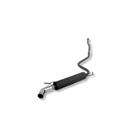 Scarico sportivo Fiat Seicento (1998-2010) - rotondo Ø60 (Cod. U-107-106-R)
