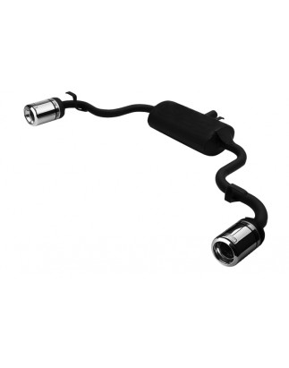 Scarico sportivo Fiat Seicento (1998-2010) - rotondo Ø80 (Cod. U-107-306/07-2)