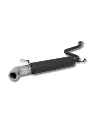 Scarico sportivo Fiat Seicento Sporting (1998-2010) - rotondo Ø80 (Cod. U-107-107/07-2)