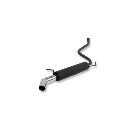 Scarico sportivo Fiat Seicento Sporting (1998-2010) - rotondo Ø60 (Cod. U-107-107-R)
