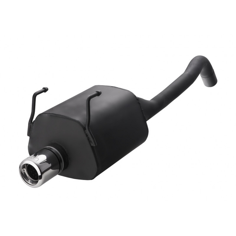 Scarico sportivo Fiat Panda (2003-2012) - rotondo Ø80 (Cod. U-107-113)