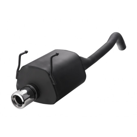 Scarico sportivo Fiat Panda (2003-2012) - rotondo Ø80 (Cod. U-107-113)