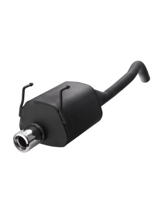 Scarico sportivo Fiat Panda (2003-2012) - rotondo Ø80 (Cod. U-107-113)