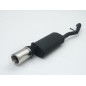 Scarico sportivo Ford Escort (1995-2001) - rotondo Ø100 (Cod. U-108-101/17-1)