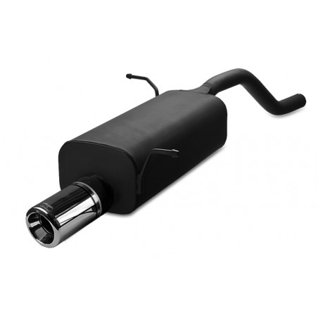 Scarico sportivo Ford Fiesta VII (2008-2014) - rotondo Ø80 (Cod. U-108-119/07-2)