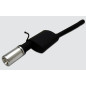 Scarico sportivo Ford Focus I Station wagon (1998-2004) - rotondo Ø100 (Cod. U-108-106)