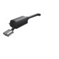 Scarico sportivo Ford Mondeo Mk III Station wagon (2000-2006) - ovale 145×75 (Cod. U-108-121_21-1)
