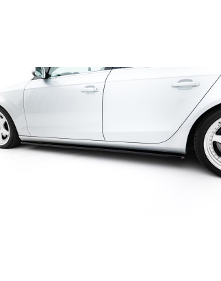 Diffusori minigonne V.1 Audi S4 / A4 / A4 S-Line berlina / Avant B8 / B8 Facelift (Cod. M-AU-A4-B8-S