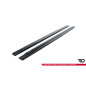 Diffusori minigonne V.1 Audi S4 / A4 / A4 S-Line berlina / Avant B8 / B8 Facelift (Cod. M-AU-A4-B8-S