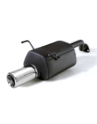 Scarico sportivo Honda Civic V Berlina E Coupe (1992-1996) - rotondo Ø100 (Cod. U-110-108/17-1)