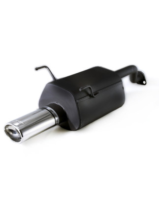 Scarico sportivo Honda Civic V Berlina E Coupe (1992-1996) - ovale 120×80 (Cod. U-110-108/26)
