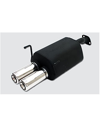 Scarico sportivo Honda Civic V Berlina E Coupe (1992-1996) - rotondo Ø80 (Cod. U-110-208)