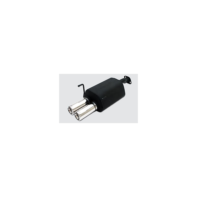 Scarico sportivo Honda Civic V Berlina E Coupe (1992-1996) - rotondo Ø80 (Cod. U-110-208)