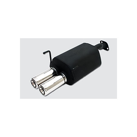 Scarico sportivo Honda Civic V Berlina E Coupe (1992-1996) - rotondo Ø80 (Cod. U-110-208)