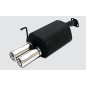 Scarico sportivo Honda Civic V Berlina E Coupe (1992-1996) - rotondo Ø80 (Cod. U-110-208)