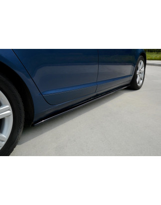 Diffusori minigonne Audi A6 S-Line C6 / C6 Facelift (Cod. M-AU-A6-C6-SLINE-SD1G)