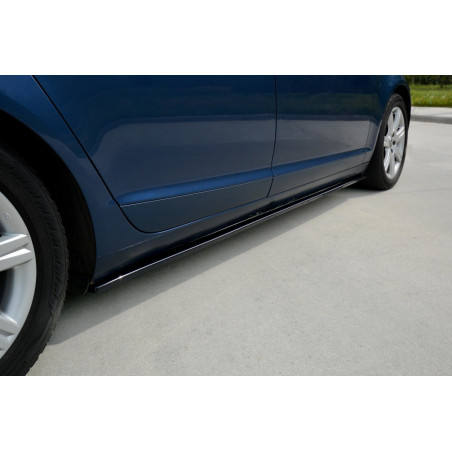 Diffusori minigonne Audi A6 S-Line C6 / C6 Facelift (Cod. M-AU-A6-C6-SLINE-SD1G)
