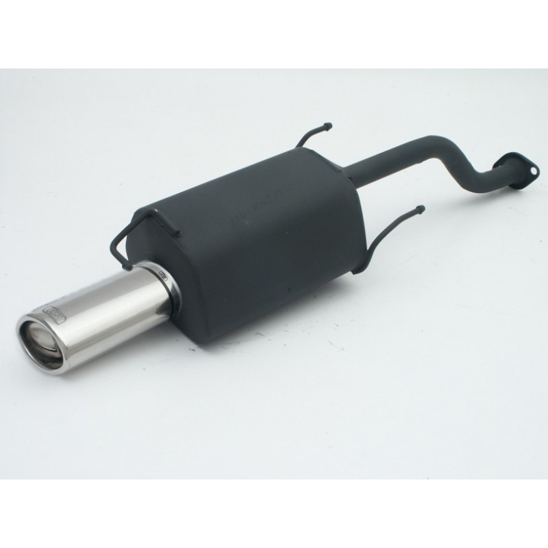 Scarico sportivo Honda Civic VI HATCHBACK 5D (1995-2001) - ovale 120×80 (Cod. U-ctEL110-106-10)