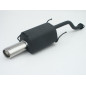 Scarico sportivo Honda Civic VI HATCHBACK 5D (1995-2001) - ovale 120×80 (Cod. U-ctEL110-106-10)