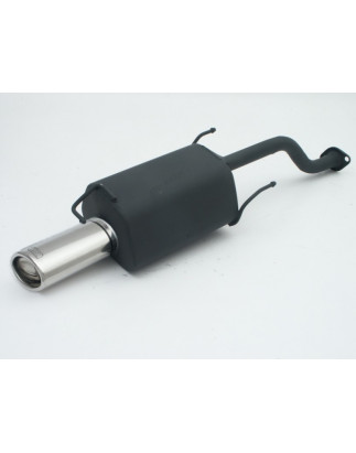 Scarico sportivo Honda Civic VI HATCHBACK 5D (1995-2001) - ovale 120×80 (Cod. U-ctEL110-106-10)