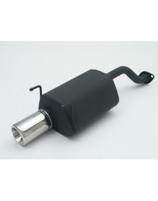 Scarico sportivo Honda Civic VI Berlina (1996-2001) - rotondo Ø80 (Cod. U-110-110)