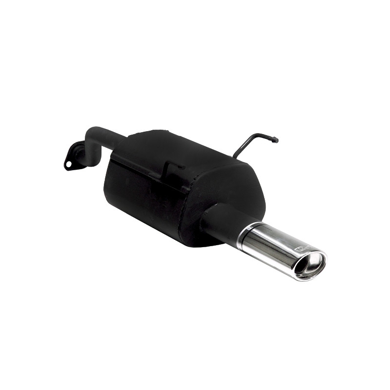 Scarico sportivo Honda Civic VI Berlina (1996-2001) - ovale 95×65 (Cod. U-110-110-10)