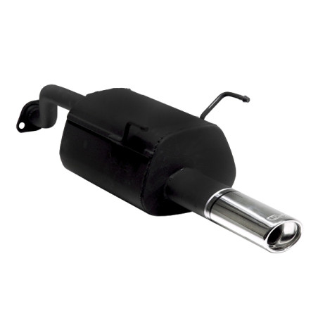 Scarico sportivo Honda Civic VI Berlina (1996-2001) - ovale 95×65 (Cod. U-110-110-10)