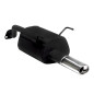 Scarico sportivo Honda Civic VI Berlina (1996-2001) - ovale 95×65 (Cod. U-110-110-10)