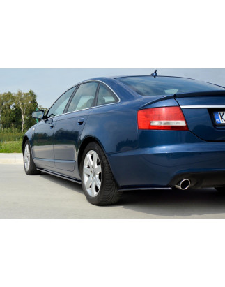 Diffusori minigonne Audi A6 S-Line C6 / C6 Facelift (Cod. M-AU-A6-C6-SLINE-SD1G)